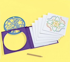 Набор для рисования с трафаретами, 4 вида (Simba, 6330174)